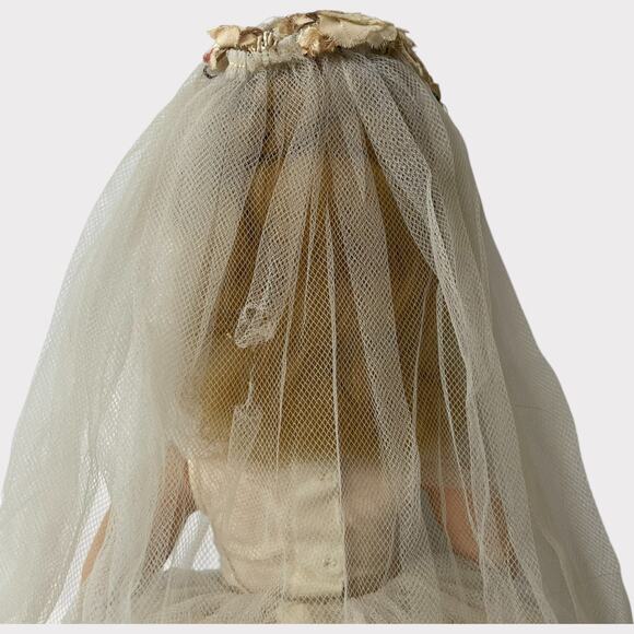 Madame Alexander Elise Bride 1958 16" Hard Plastic Head Torso Legs Vinyl Arms - Picture 7 of 14